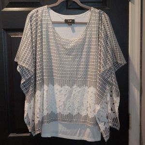 Chiffon Overlay Tank